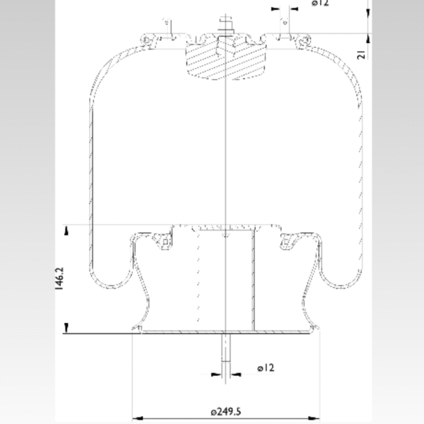 molla d'aria scania codice 8102410